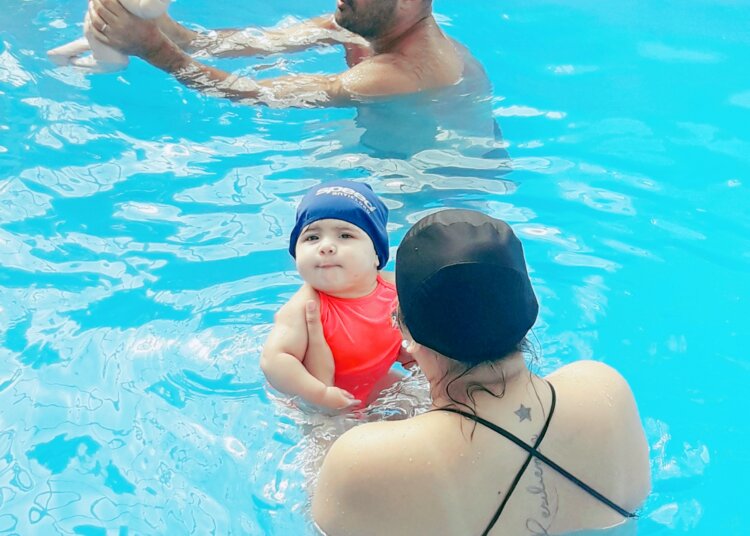 Una actividad que es un éxito, Matronatación para bebés