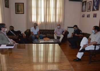 Referentes del ámbito de la seguridad se reunieron con el intendente