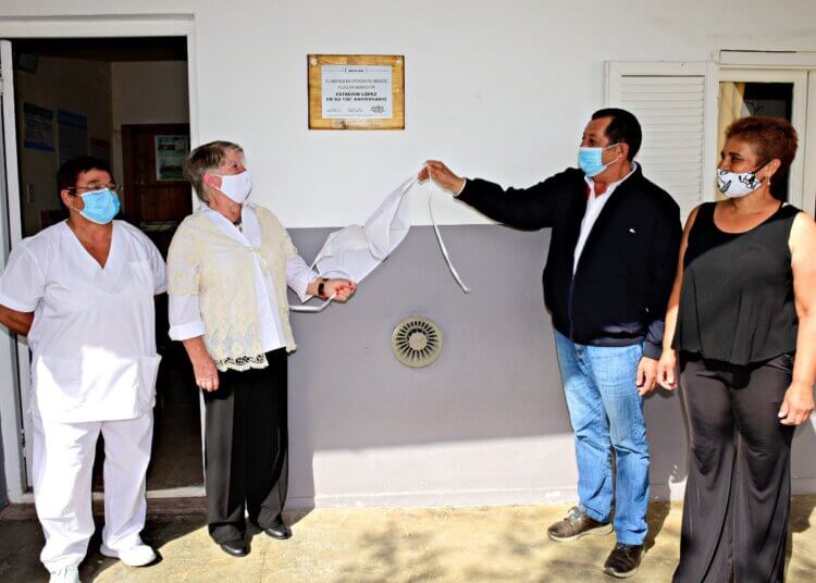 La comunidad de Estación López celebró 136 años de su fundación