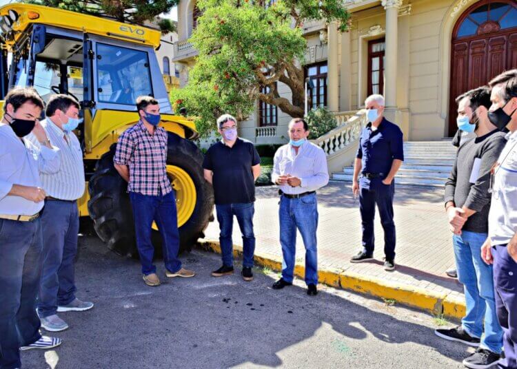 Visito nuestra ciudad el Ministro de Desarrollo Agrario de la Provincia Javier Rodríguez