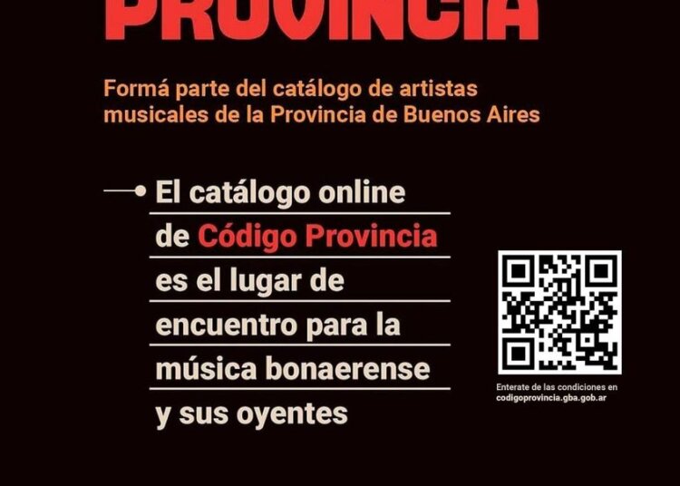 Hacés música y sos bonaerense? Desde Cultura  Benito Juárez te invitamos a participar de esta convocatoria