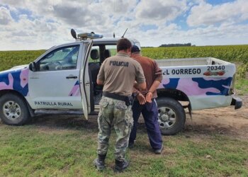 Coronel Dorrego: CPR aprehendió a un hombre acusado de robar 30.000 kilos de trigo