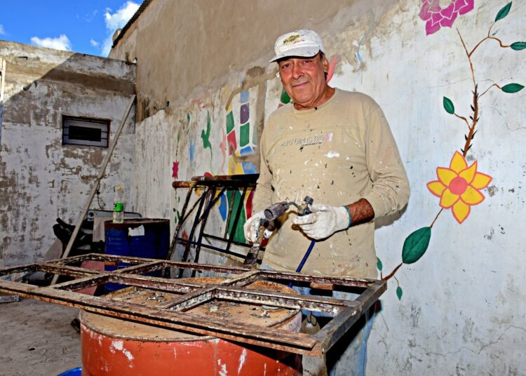 Se realizan tareas de restauración en el edificio del Programa “ENVION”