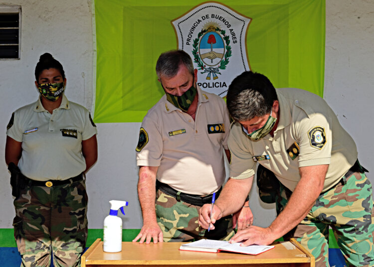 La Oficial Inspectora Soledad Ravenna asumió como Jefa de la Patrulla Rural Juarense
