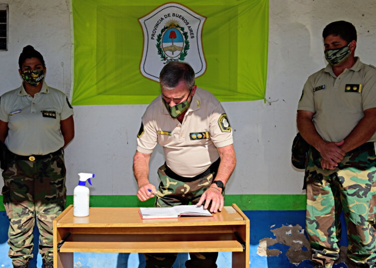 La Oficial Inspectora Soledad Ravenna asumió como Jefa de la Patrulla Rural Juarense