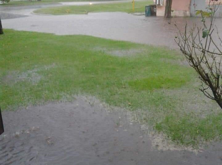 En pocos minutos cayeron 80 mm en Villa Cacique