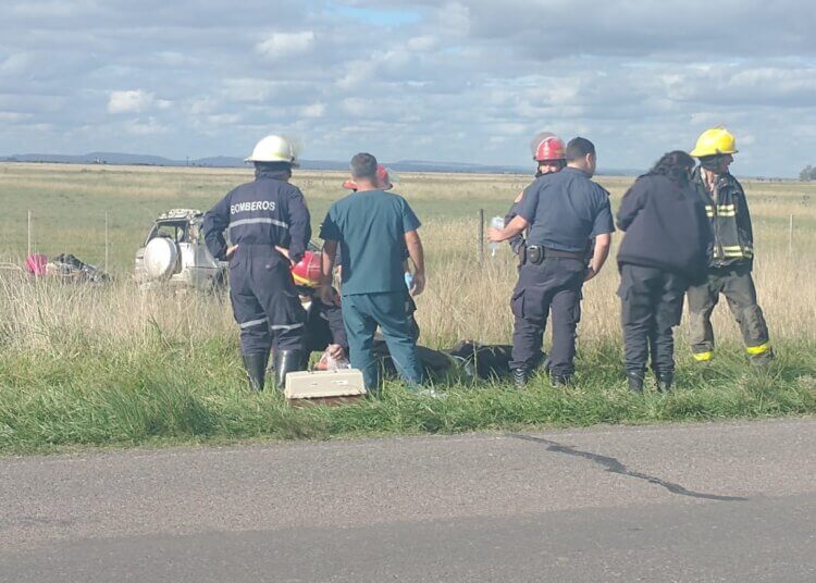 Grave accidente con heridos en la Ruta 86