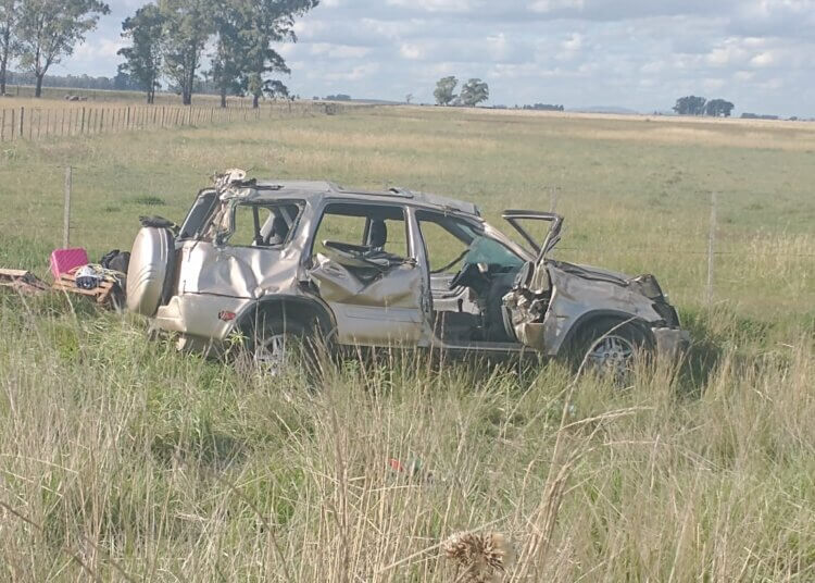 Grave accidente con heridos en la Ruta 86