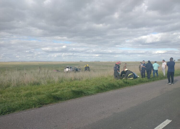 Grave accidente con heridos en la Ruta 86
