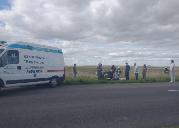 Grave accidente con heridos en la Ruta 86