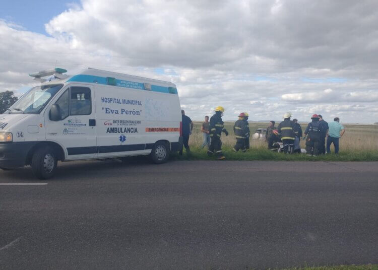Grave accidente con heridos en la Ruta 86