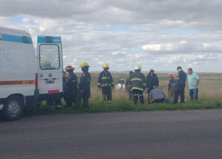 Grave accidente con heridos en la Ruta 86