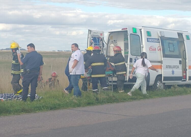 Grave accidente con heridos en la Ruta 86