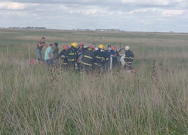 Grave accidente con heridos en la Ruta 86