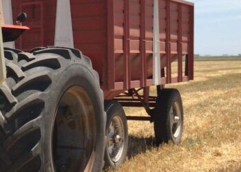 Robaron implementos agrícolas en un campo cerca de Indio Rico