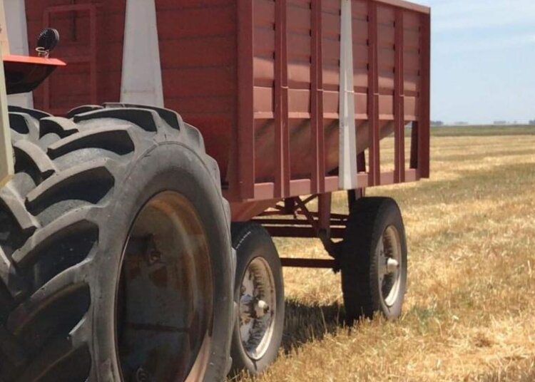 Robaron implementos agrícolas en un campo cerca de Indio Rico