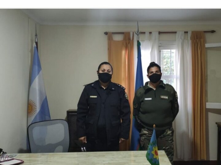 La responsable de la Sub Estación Villa Cacique recibió a su par del CPR