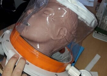 El Hospital Municipal “Eva Perón” adquirió un casco para covid de alto flujo