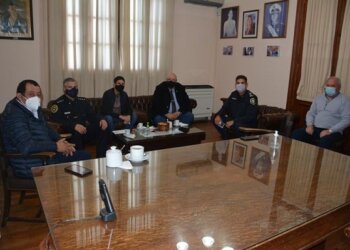 El Intendente recibió al nuevo Titular de la División Operativa Federal Tandil