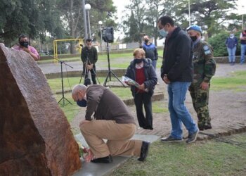 La comunidad recordó al soldado juarense José Luis Peralta