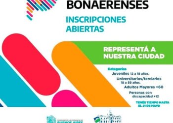 Cultura abrió la inscripción para los Juegos Bonaerenses hasta el 21 de mayo