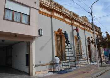 Avanzan los trabajos de restauración en el edificio del Programa “ENVION”