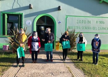 Asesores de la DPEI visitaron jardines urbanos y rurales de Cháves y Juárez