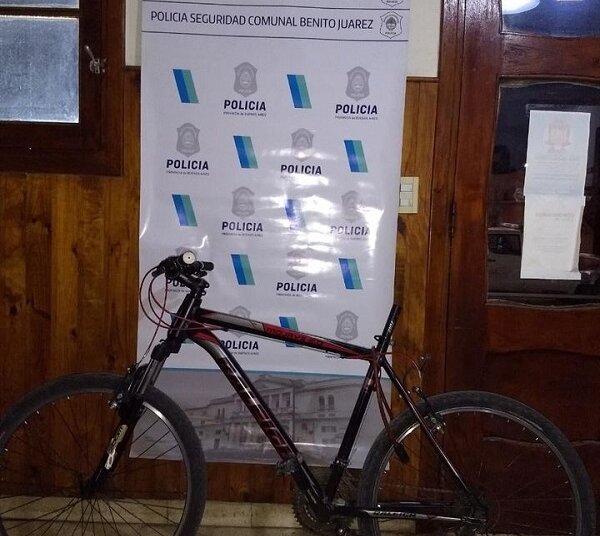 Personal de Gabinete de Prevención recuperó tres bicicletas robadas