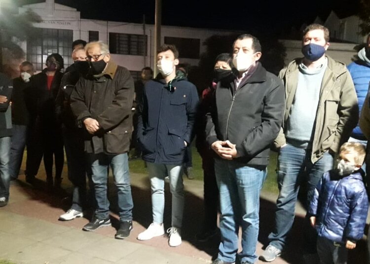El peronismo local  recordó el natalicio de Eva Perón con un pequeño acto