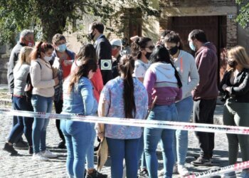 Se realizó una marcha para pedir la libertad de un joven que enfrenta una causa por violación