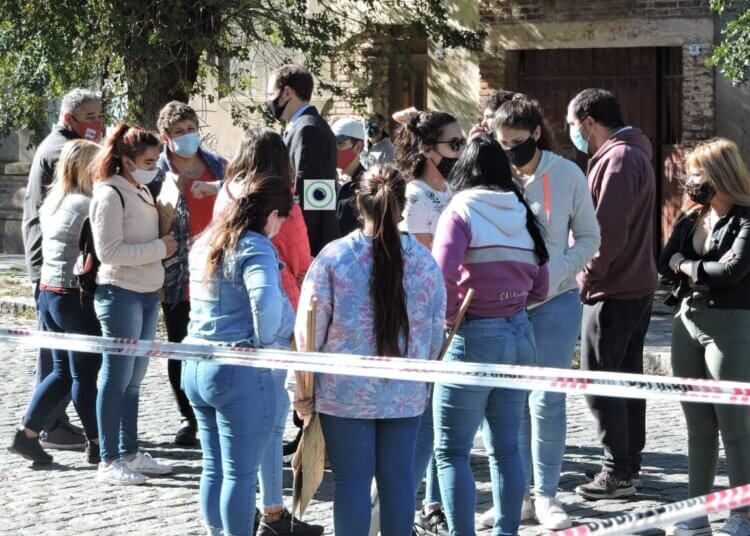Se realizó una marcha para pedir la libertad de un joven que enfrenta una causa por violación