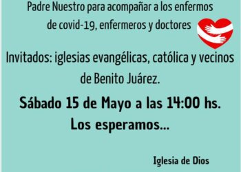 Abrazo simbólico al Hospital de Benito Juárez