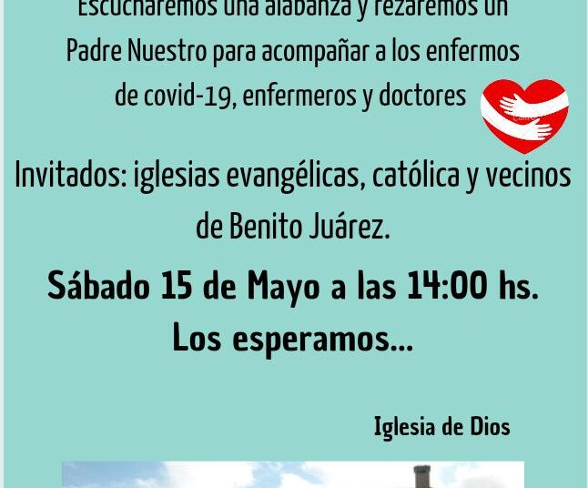 Abrazo simbólico al Hospital de Benito Juárez