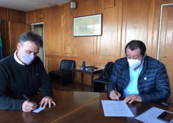 El Municipio firmó convenio con  el Ministerio de Infraestructura y Servicios Públicos