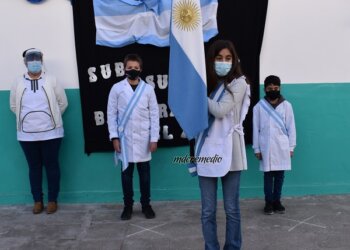 Jura de Lealtad a la Bandera en la Escuela Nº1, los actos seguirán está semana