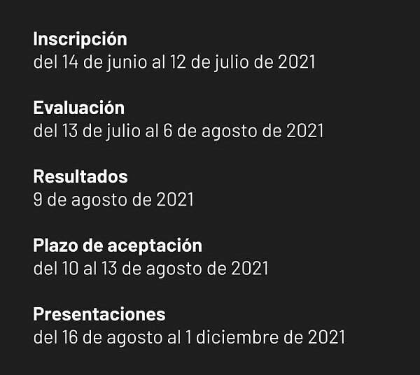 Programa de Apoyo a la Realización Artística y Cultural