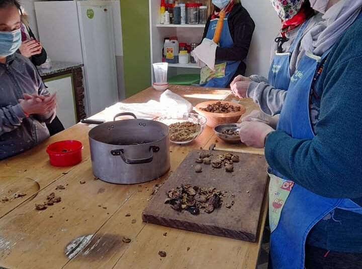 Los chicos del Taller Protegido continúan trabajando a pesar de la pandemia