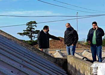 Jornada de Trabajo del Intendente Julio Marini en Barker y Villa Cacique