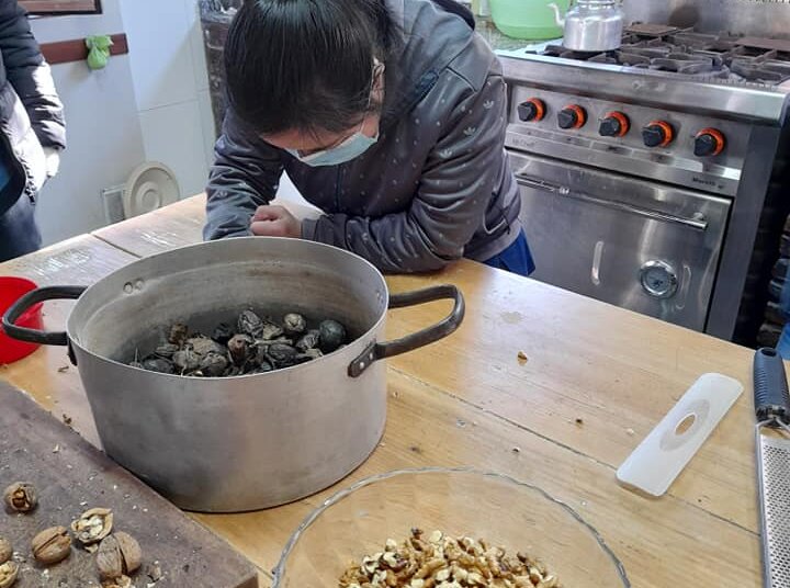 Los chicos del Taller Protegido continúan trabajando a pesar de la pandemia