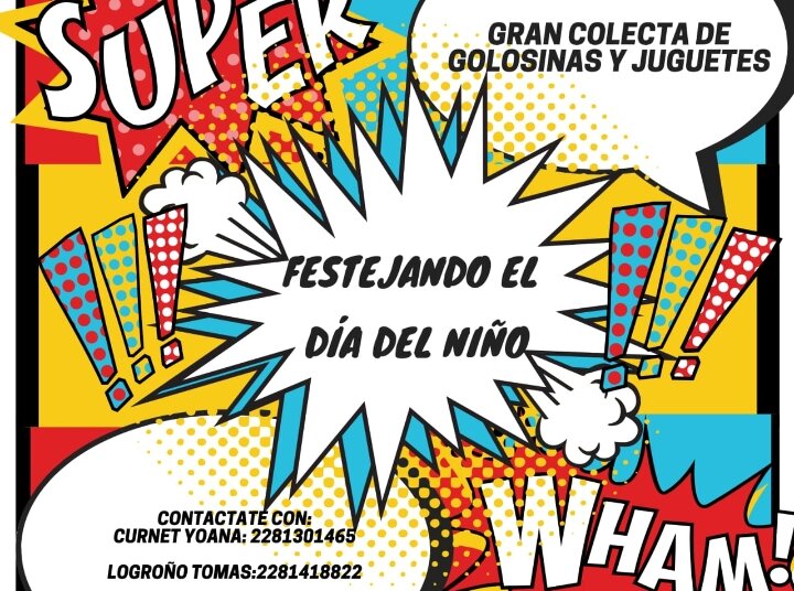Los alumnos de la carrera de educación física recolectan juguetes para el día del niño