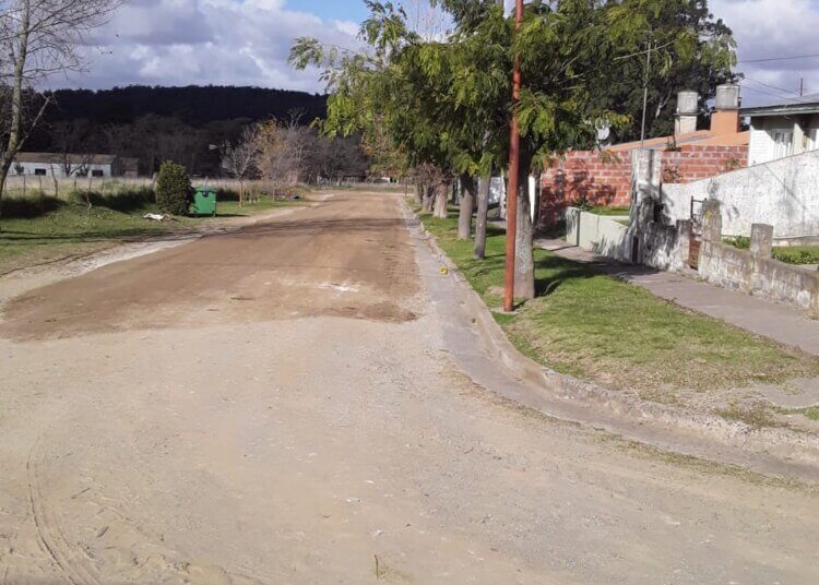 Dieron comienzo los trabajos de mejoras de calles en Barker y Villa Cacique