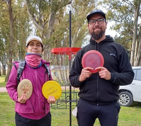 Se  concretó el 1er. Torneo Mixto de Disc Golf en el Taglioretti