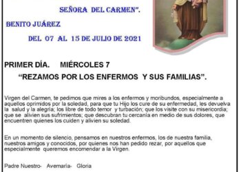 Información de la Parroquia Nuestra Señora del Carmen