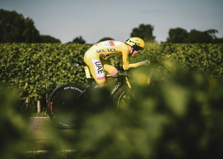 Tour de Francia, Etapa 20 Wout van AERT resulto ganador