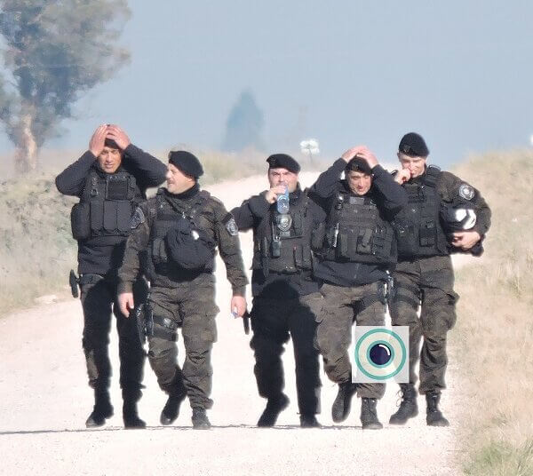 Una mañana con mucho movimiento policial en la zona rural para buscar a Miguel