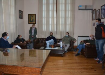 Reunión del Intendente Julio Cesar Marini con Instituciones Locales