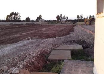 Avanzan los trabajos en el sector del Parque Industrial