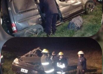 Falleció una vecina de Chillar en el vuelco de Ruta 3