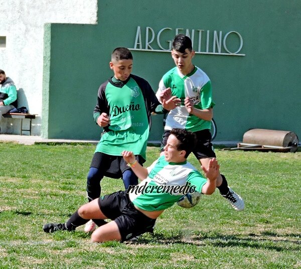 Argentino recibió a Excursionistas,  buenos resultados en el inicio de la URD