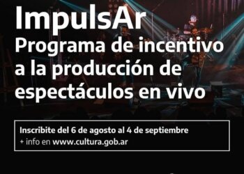 Convocatoria, Impulsar II destinado a la Producción de Actividades Escénicas